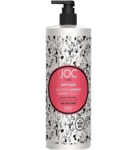 Barex Joc Care Satin Sleek Разглаживающий Шампунь с Льняным семенем и крылатой Водорослью, 1000 мл Barex Joc Care Satin Sleek Разглаживающий Шампунь с Льняным семенем и крылатой Водорослью, 1000 мл