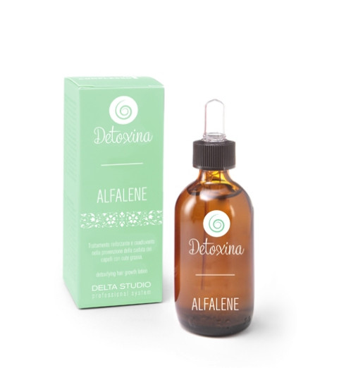 Delta Studio Detoxina - Lozione Alfalene / Лосьон от выпадения для жирных волос, 50 мл Delta Studio Detoxina - Lozione Alfalene / Лосьон от выпадения для жирных волос, 50 мл