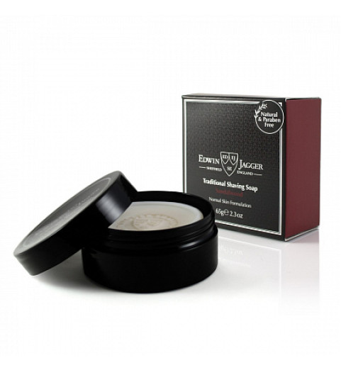 Мыло для бритья Edwin Jagger Sandalwood (Travel Container), 65 г Мыло для бритья Edwin Jagger Sandalwood (Travel Container), 65 г