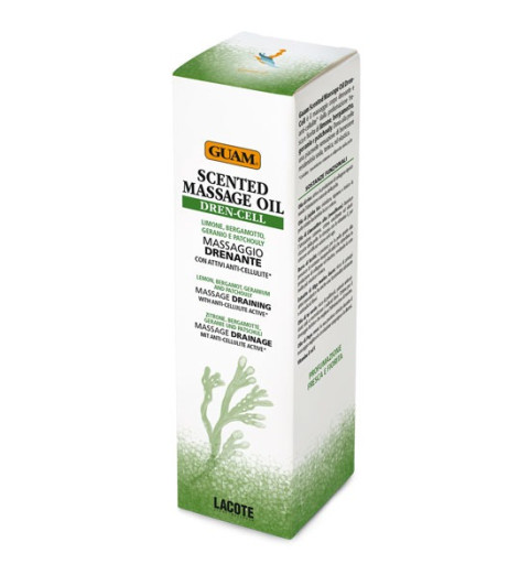 Guam Algascrub Scented Massage Oil Dren-Cell / Аромамасло для тела массажное с дренажным эффектом, 150 мл Guam Algascrub Scented Massage Oil Dren-Cell / Аромамасло для тела массажное с дренажным эффектом, 150 мл