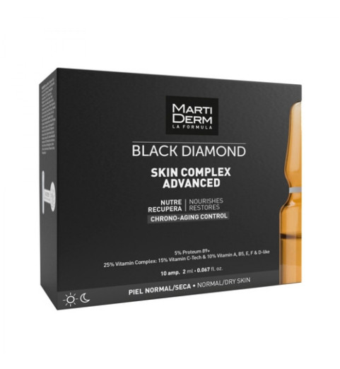 Martiderm Black Diamond Skin Complex Advanced / Ампулы Скин Комплекс Эдвансед, 10х2 мл Martiderm Black Diamond Skin Complex Advanced / Ампулы Скин Комплекс Эдвансед, 10х2 мл