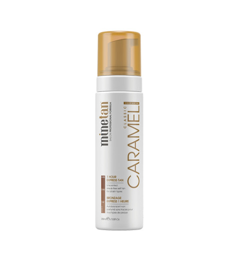 Mine Tan Caramel Self Tan Foam / Классический мусс-автозагар на каждый день с натуральным, золотистым оттенком, 200 мл Mine Tan Caramel Self Tan Foam / Классический мусс-автозагар на каждый день с натуральным, золотистым оттенком, 200 мл