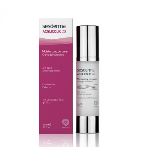 Sesderma Acglicolic 20 Moisturizing Gel Cream / Крем-гель увлажняющий с гликолевой кислотой, 50 мл